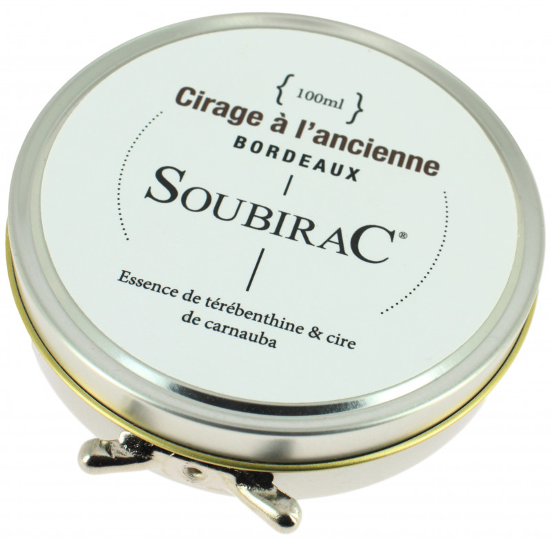 Cirage pour cuirs et chaussures noir - 100ml